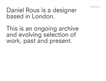 Tablet Screenshot of daniel-rous.com